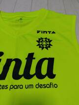 FINTA スリーブレス プラクティスシャツ Sサイズ 5回使用 サッカー_画像2