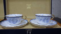 ♪♪#9882　Noritake　ノリタケ　ダイヤモンドコレクション　カップアンドソーサー　4客セット　未使用品♪♪_画像3