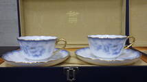 ♪♪#9882　Noritake　ノリタケ　ダイヤモンドコレクション　カップアンドソーサー　4客セット　未使用品♪♪_画像4