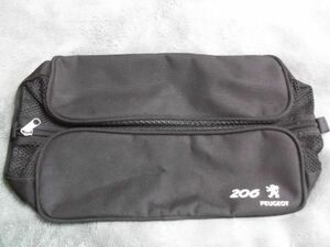 送料230円■　プジョー　206　シューズ用　バッグ　カバン　■ 純正　記念品　ノベルティ　BAG　peugeot genuine 106 306 308 406