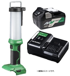 HiKOKI コードレスランタン UB18DF(XP) バッテリBSL36A18+充電器UC18YDL2付 14.4V/18V対応 日立 ハイコーキ オリジナルセット品