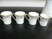 NIPPON モリムラ オールドノリタケ チョコレイトポットセット　 Morimura　Noritake ティー/コーヒーカップ_画像9