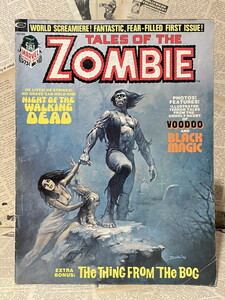 ☆1970年代/マーベル/ホラーコミックマガジン/即決ビンテージUSA/モンスター/Tales of the Zombie(1973/#1) BK-157