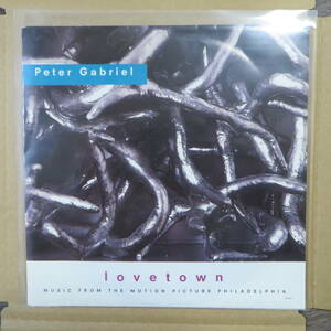 シングルレコード　Peter Gabriel　ピーター・ガブリエル「LOVETOWN」CDではありません。