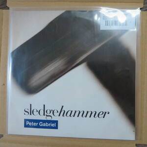 シングルレコード　Peter Gabriel　ピーター・ガブリエル　Sledgehammer　CDではありません