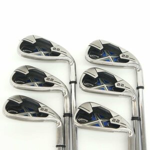 1円【一般中古】Callaway キャロウェイ/アイアン６本セット（5～9、P）/X22/75