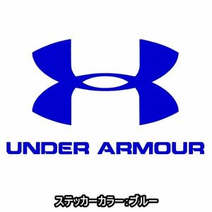 送料0★20cm【UNDER ARMOUR】アンダーアーマー★　アスリート・サッカー・野球・スポーツステッカー(0)