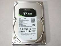 1個 Seagate Exos 7E8 ST2000NM003A SAS 2TB 12.0Gb/s 7200rpm 3.5インチ ハードディスク HDD 正常/使用時間極少/動作保証_画像1