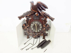 現状品★SEIKO セイコー BIRDIE 鳩時計 『PB320B』 クオーツ アナログ 掛時計 木製