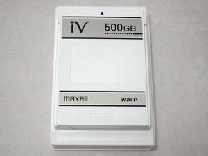 maxell マクセル iVDR-S 500GB カセットHDD iV アイヴィ ホワイト M-VDRS500G.C