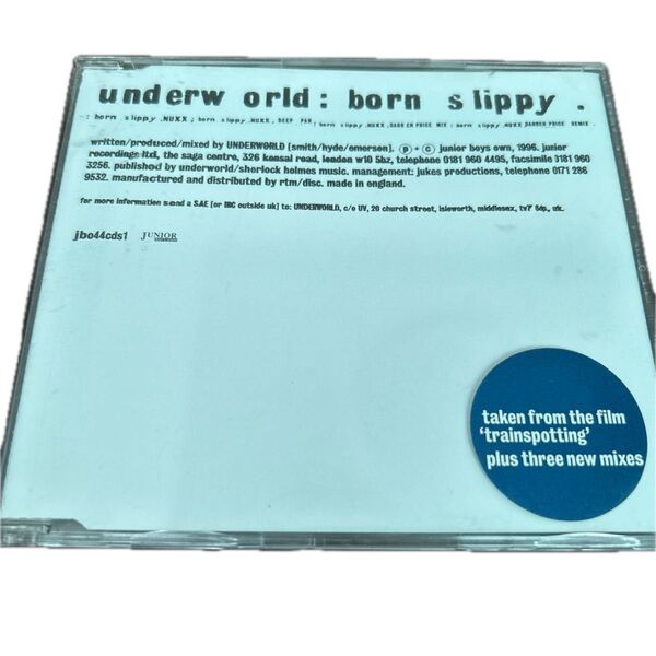 アンダーワールド UNDERWORLD BORN SLIPPY - 1st