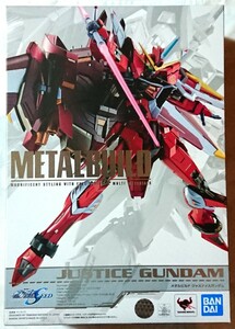 バンダイ METAL BUILD ジャスティスガンダム 機動戦士ガンダムSEED 新品 未開封