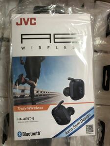 JVC HA-AE5T-B 完全ワイヤレスイヤホン 本体質量6.2g小型軽量ボディ最大27時間再生 防水防塵仕様 Bluetooth Ver5.0対応 ブラック