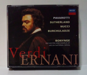 [2011年/2枚組]ボニング ヴェルディ 歌劇エルナーニ全曲 RICHARD BONYNGE verdi ernani Luciano Pavarotti Giuseppe Verdi Joan Sutherland