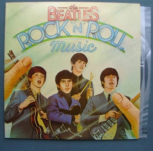 雅雑§(2)WLP[Beatles/Rock’n’RollMusic]インド黄&銀Parloレーベル2種類混/音質優良/無傷/ジジプッ共軽微/ジャケ優/YEX 955-1A 18 228 6