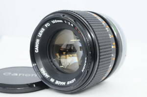 01★超極上品★完動品★キヤノン CANON FD 100mm F2.8 S.S.C. oマーク#220257　