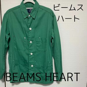 BEAMS HEART（ビームスハート） 綿麻 シャツジャケット トップス