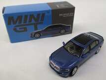 MINIGT 1/64 BMW アルピナ B7 xDrive ブルーメタリック [MGT00341-R] 定形外○【B】krt101018_画像1