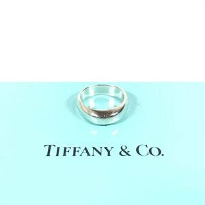 【ティファニー】本物 TIFFANY&Co. 指輪 リターントゥ オーバルタグ シルバー925 サイズ4号 リング 女性用 レディース 送料370円