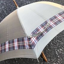 【ダックス】本物 DAKS 傘 全長89cm 雨傘 アンブレラ 雨具 長傘 メンズ レディース 日本製_画像5