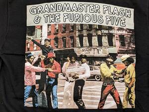 レアアイテム　GRANDMASTER FLASH &　THE FURIOUS FIVE CHASER Tシャツ Mサイズ