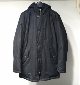 17AW 定価12.1万 超美品 Paul Smith COLLECTION ポールスミスコレクション ミリタリー ダウンブルゾン ウール メンズ XL ジャケット コート