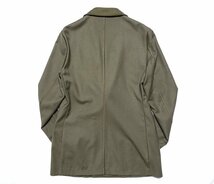 20AW 美品 GIORGIO ARMANI ジョルジオアルマーニ カシミヤラペル切替 ウールフランネル ダブルブレスト テーラードジャケット メンズ 48_画像8