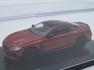 【気軽に楽しむ大人のインテリア】PARAGON BMW M8 クーペ 左ハンドル/レッド-1/64-思い出 夢 ノスタルジー ☆未使用、未展示品☆即決有★彡