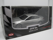 【気軽に楽しむ大人のインテリア】BMW M6 GRAN COUPE/Silver -1/43-思い出 夢 ノスタルジー 蘇る ☆未使用、未展示品☆即決有☆彡_画像6