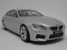 【気軽に楽しむ大人のインテリア】BMW M6 GRAN COUPE/Silver -1/43-思い出 夢 ノスタルジー 蘇る ☆未使用、未展示品☆即決有☆彡_画像3