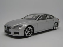 【気軽に楽しむ大人のインテリア】BMW M6 GRAN COUPE/Silver -1/43-思い出 夢 ノスタルジー 蘇る ☆未使用、未展示品☆即決有☆彡_画像1