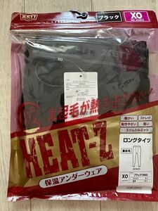 ゼット 野球 HEAT-Z ロングタイツ スパッツ 裏起毛 保温アンダーウェア BP8629J-1900 ブラック XO