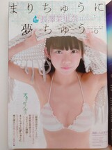 【良品】ビッグコミックスピリッツ 2018年 No.7 長澤茉里奈 『(巻頭カラー)移籍新連載/雪花の虎』 あさひなぐ 土竜の唄 風都探偵~送料185円_画像2