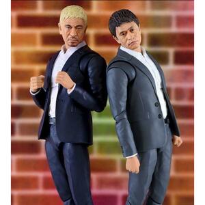 美品2個セット「S.H.Figuarts ダウンタウン/松本人志＆浜田雅功」2018年発売商品 魂ウエブ商店限定販売 バンダイ SHフィギュアーツ