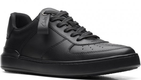 Clarks アンクル ブーツ ブラック ジッパー レザー スニーカー 送料無料 Clarks 26.5cm ミニマム スニーカー ブラック 黒