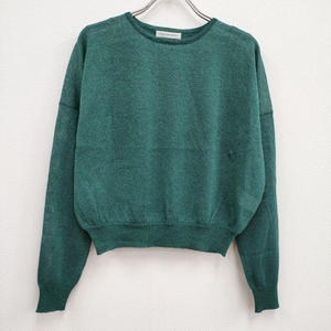 MADROMY 新品 AYR KNIT 定価12100円 ニット グリーン マッドロミー 3-1002M# 223401