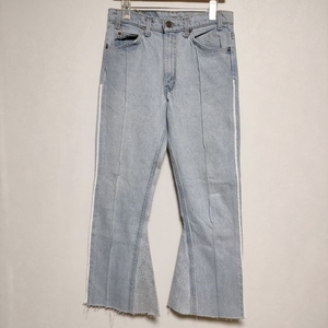 mill 新品 REMODEL BELTED DENIM PANTS LEVISリメイク 定価30800円 ジーンズ デニムパンツ SAX BLUE ミル 3-1008G F93683