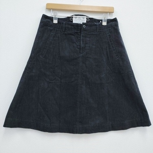 R&D.M.Co- suspenders skirt corduroy size XS skirt navy Old man z Tailor 3-1010T 224292