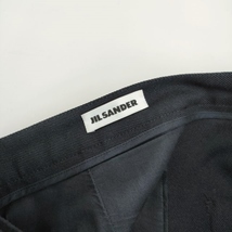 JIL SANDER ワイドパンツ シンチバック イタリア製 (株)オンワード サイズ46 パンツ ネイビー ジルサンダー 3-1013T F92034_画像3