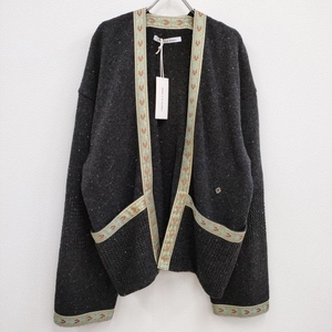 Children of the discordance 新品 NOMADIK LETTERED CARDIGAN カーディガン グレー チルドレンオブザディスコーダンス 3-1013T F94026