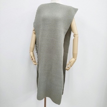 Ameri VINTAGE 新品 4WAY MUFFLER LAYERED KNIT 定価17600円 ニット ライトグレー系 アメリヴィンテージ 3-1017T 226012_画像1