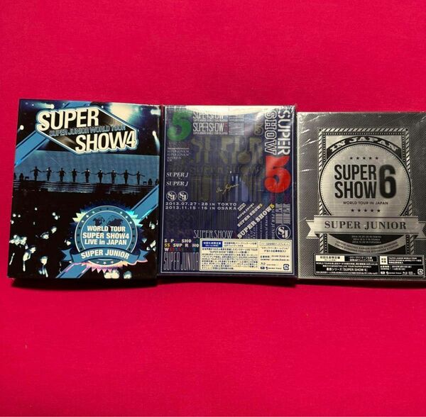 SUPER JUNIOR SS4,5,6 Blu-ray