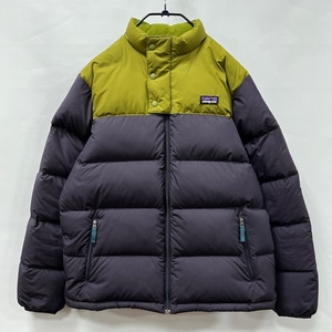 Patagonia/パタゴニア/BOY'S DOWN JACKET/ボーイズダウンジャケット/68260/グリーン×グレー/スタンドネック