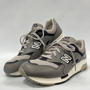 New Balance/ニューバランス/美品/CM1600LG/ローカットスニーカー/グレー/28.0cm/ABZORB/レザー×ナイロンメッシュ/リフレクターの画像3