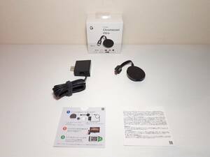 【中古】Google Chromecast Ultra Black NC2-6A5-D　KSA6263