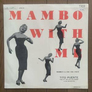 TITO PUENTE and HIS ORCHESTRA / MOMBO WITH ME (TICO) 希少国内盤 - ペラジャケ