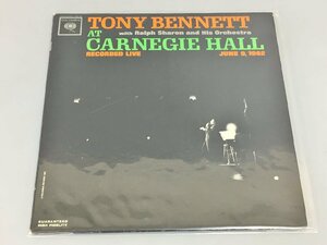 LPレコード TONY BENNETT AT CARNEGIE HALL C2L 23 2eye 2310LBM020