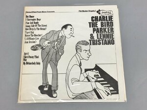 LPレコード Charlie The Bird Parker & Lennie Tristano 11:235 2310LBR003