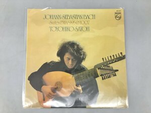 LP запись Toyohiko Satoh / Suites BWV 995 & 1007 Philips 6514 077 2309LBR090