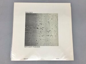 LPレコード Paul Bley With Gary Peacock ECM 1003 2309LBR093
